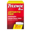 Tylenol 8 timers arthritis pain Relief Extended- release Tablets, 650 mg Acetaminophen, fælles smertelindring & feberreducerende medicin, oral smertelindring for arthritis & fælles smerte, 50 tal