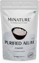 Mi Nature Alum Powder Kalium (Fitkari / Phitkari) -100% Natural Skincare for Acne, Odor Control & Vand Rensning Ansigtsmaske for Mex124; Pore Raffining 100g Mex124; Face Pack Powder Mex124; Cruelty- Free