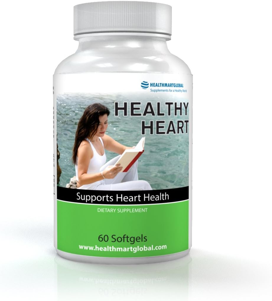 Heart Health Kosttilskud - Krill oliekapsler til Boost Heart Health herunder Omega 3, 6 og 9