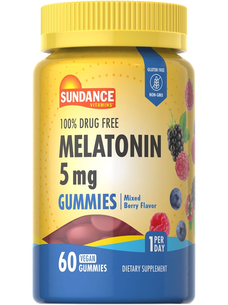 Sundance Melatonin Gummies 5 mg