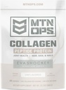 MTN OPS Collagen Peptide Protein Powder by Eva Shockey 's Signature Series, 20g Unflavored Bovine Collagen Peptide Protein per serving, Zero Sugar, Paleo Friendly, 30 Servere, 21.2 Ounce