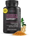 Livingood Daily Women 's Hormone Support, Østrogen Balance med Fenugreek, Black Cohosh, Chasteberry, DIM, Natural PMS & Menopause Support, Ikke GMO, Gluten Free, Vegetariske Kapsler, 120 Ct