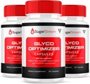(3 Pack) Sukker Stream Glyco Optimizer Kapsler, SugarStream Advanced Glyco Optimizer og Blood Support, Sukker Stream Maksimal styrke Glycogen Support Multivitamin Formel (180 Kapsler)