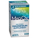 Mag- Ox 400 Magnesiumtillæg, Farmaceutisk Grade Magnesiumoxid med 482 mg per dosis, 60 tabletter