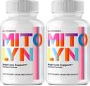 Mitolyn vægttab piller, Mitolyn anmeldelser Avanceret formel - Mitolyn kapsler Kosttilskud for maksimal styrke, Alle naturlige Keto piller, Mitolyn kapsler, Mito lyn piller anmeldelser (2 Pack)