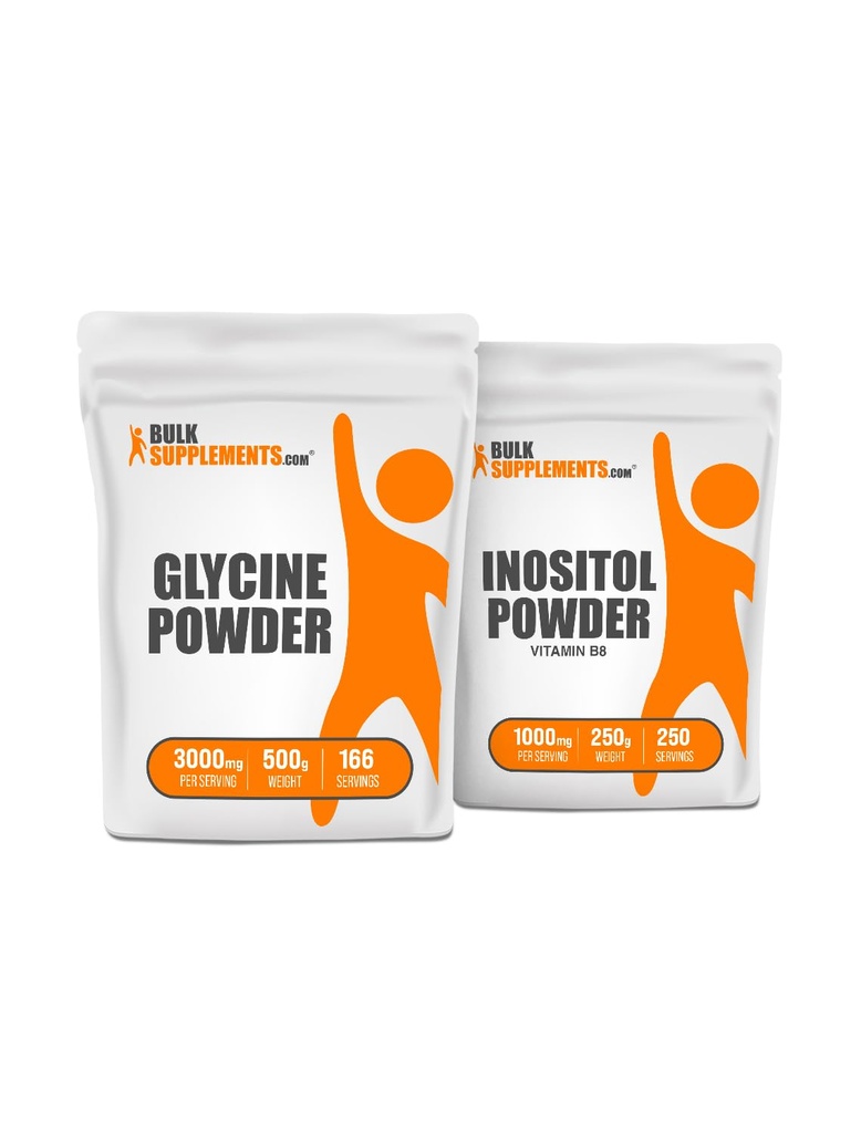 Glycin 500g + Inositol (vitamin B8) 250g Bundle