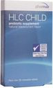 Pharmax HLC Child- > 124; probiotisk tilskud til børn > 124; 30 tyggetabletter > 124; naturlig solbær