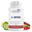 CL Switch - Heart Wellness Supplement - Understøtter sunde Cholesterolniveauer og blodtryk allerede i normalområdet * - med Citrus Bergamot, Berberine, Rød Gær Rice - 60 kapsler