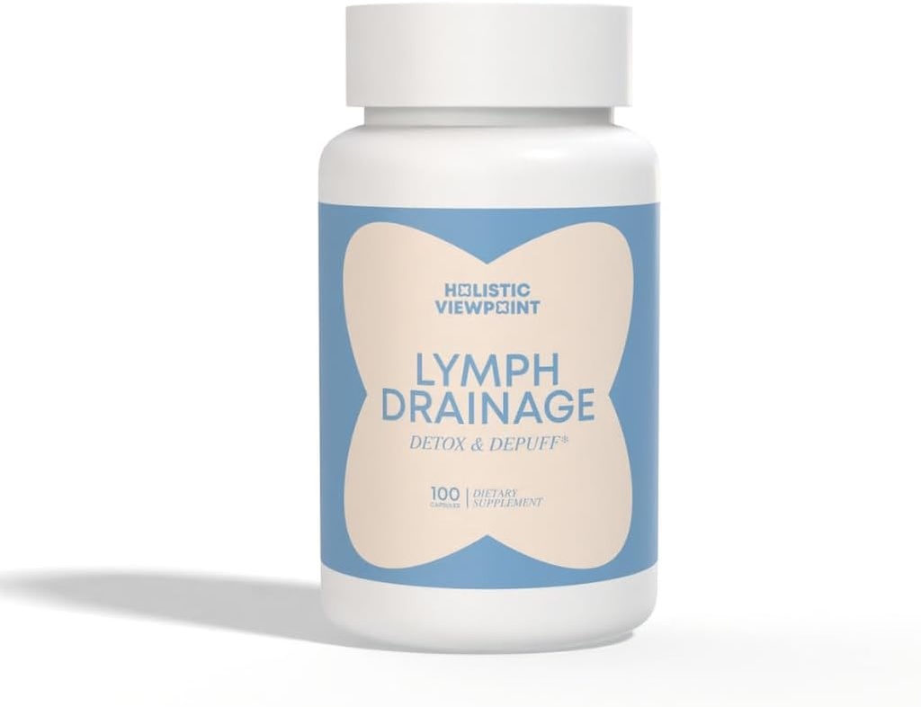 Lymph Drainage Supplement: Advanced Support til afgiftning, Fights Puffiness og Bloating
