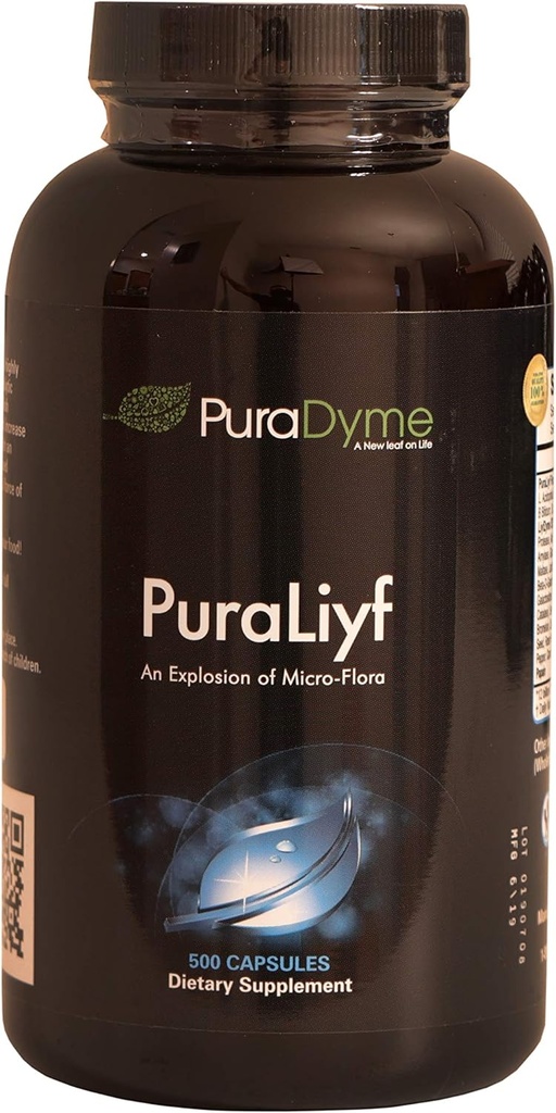 Puradyme PuraLiyf 500 Veggie Kapsler af Lou Corona