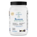 Dr. Tennant 's Restore Vanilla Veggie Protein Budd124; Premium Plant- baseret Protein - 100% Natural og Omega 3 Fusion, herunder Pea Protein Isolate - Lav Carb, Keto, Dairy Free - 30 Day Supply