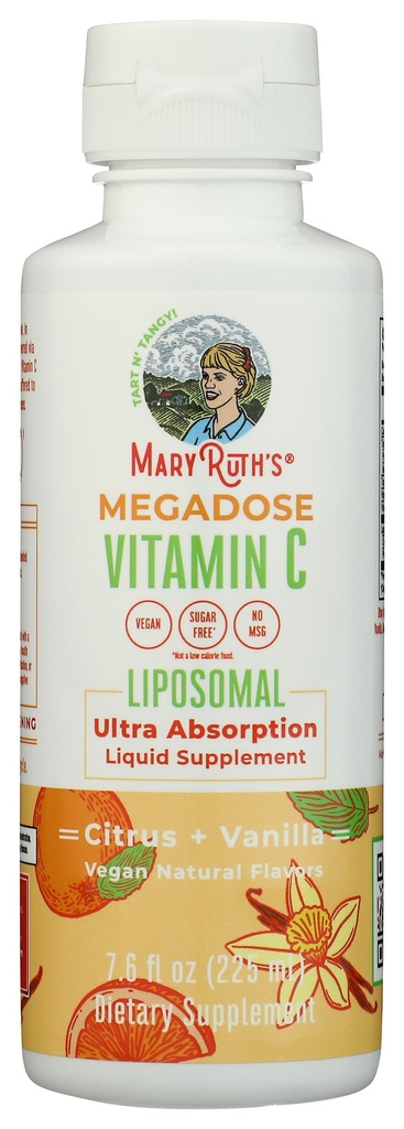 Mary Ruth 's Megadose Liposomal Vitamin C, 7,6 Fz