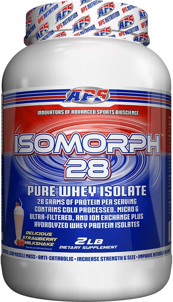 APS Nutrition IsoMorph 28 Protein Powder Note 124; Pure Whey Isolate
