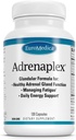 EuroMedica Adrenaplex - Adrenal Gland Function Supplement - Glandular Support Supplement med Vitaminer C & B6 - Understøtter sund adrenal funktion - Hold ud af at nå børn - 120 kapsler