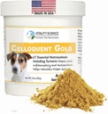 Vitality Science Celloquent Gold for Dogs against 124; Holistisk Advanced immunsupport Supplement 124; 17 Bevise ingredienser