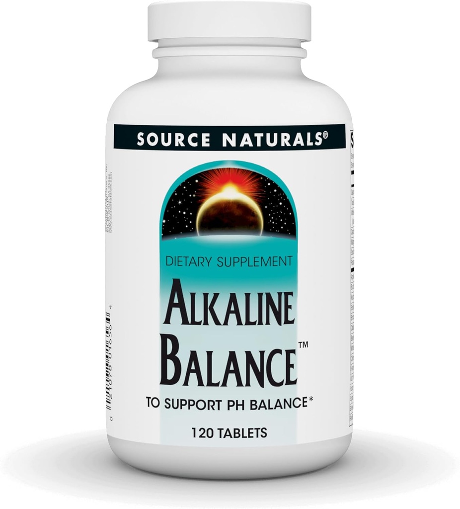 Kilde Naturals Alkaline Balance to Support PH Balance * - 120 tabletter