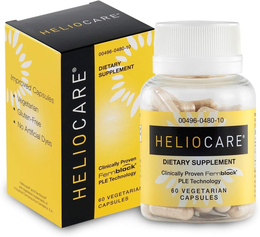 Heliocare Antioxidant supplement til huden 60 kapsler (2 pakning)