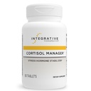 Integrative Therapeutics Cortisol Manager - Adrenal Health Support for Sund Stress Response * - Vegan, Dairy- Free & Gluten- Free - 90 kapsler (45 servere)