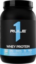 Rule 1 Whey Protein – 24g Fast-Acting Protein from All-Whey Sources with Naturally Occurring EAAs & BCAAs for Workout Recovery or Anytime Use (2 Pounds*, Birthday Cake)