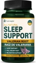 Valerian Root Extract Sleep Support Kapsler, Passion Flower Supplement til bedre søvn, Falde Asleep Fast & Afslapning. Pastillas de Valeriana y Pasiflora para Dormir Profundamente. 90 Antal