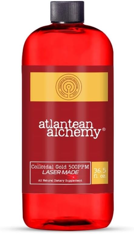 Kolloid guld 500PPM 36.5oz - Laser Made