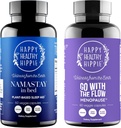 God sund Hippie Gå med Flow Menopause Support & Naturlig søvn supplement