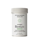 Stonehenge Health Probiotika 70 Millioner CFU + 24 Stammer, Prebiotic, Dynamisk Biotik + for kvinder, Ny formel for vægthåndtering, fordøjelsesstøtte & vaginal support, forsinket frigivelse Hylde Stabil ikke-GMO