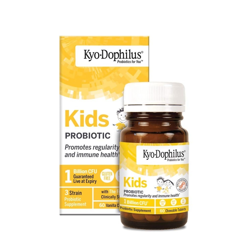 Wakunaga Kyo-Dophilus Kids Probiotiske, fremmer regelmæssighed og immunsundhed