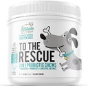 Probiotiske tykkere til hunde, Støtte fordøjelsessygdomme, Hundeprobiotika og fordøjelsesenzymer, Hundeprobiotiske tykkere, Probiotiske hunde, Puppy Probiotika, Pet Probiotika til hunde - 120 bløde tykkere