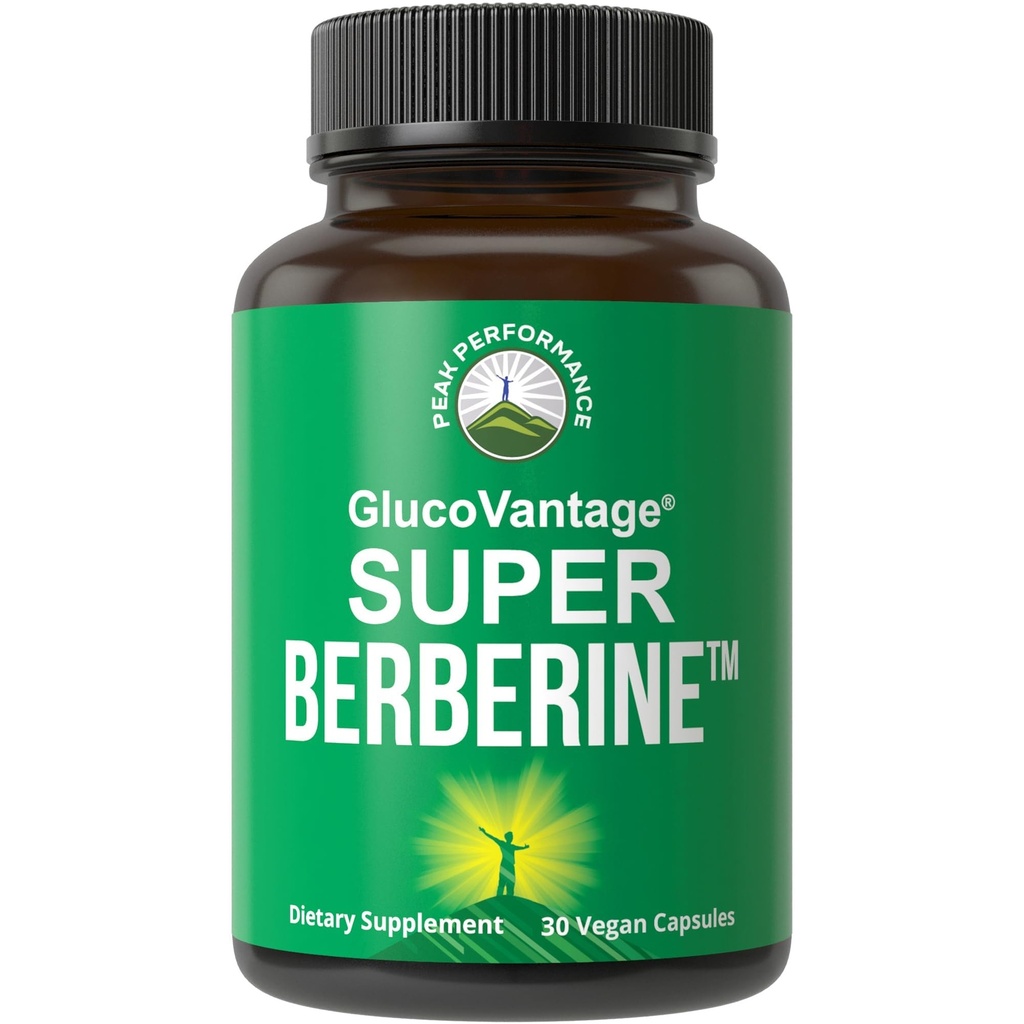 Dihydroberberine Super Berberine supplement - GlucoVantage ® 200mg nu 5X mere effektiv end regelmæssig berberine HCL pulverkapsler. Metabolisme Support Keto Friendly Plus Vegan Extract Pills
