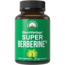 Dihydroberberine Super Berberine Supplement - GlucoVantage® 200mg Now 5X More Effective Than Regular Berberine HCL Powder Capsules. Metabolism Support Keto Friendly Plus Vegan Extract Pills