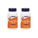 Now Foods Grape Seed Extract 250 mg, 90 Vcaps - (pakke med 2)