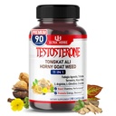 Ultra Test Capsule 12 i 1 Kompleks med L- Arginin, Fadogia Agrestis, Tribulus Terrestris, Maca Root, Beetroot, L- Citrullin, Creatin - USA Made (90- Day Supply)
