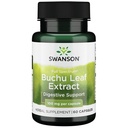Swanson Buchu Leaf - 4: 1 Uddrag - Urtetilskud - (60 kapsler, 100 mg hver)