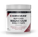 Kirkman Buffered Magnesium Bisglycinate Powder - Bio- Max Series Yep 124; Yep 124; 113 gm / 4 oz Powder Mep 124; Free of Common allergens Mep 124; Mep 124; Promotions relaxation and restful Sleep Mep 124; Mep 124; Gluten and Casein Free Mep 124; Mep 124; Mineral
