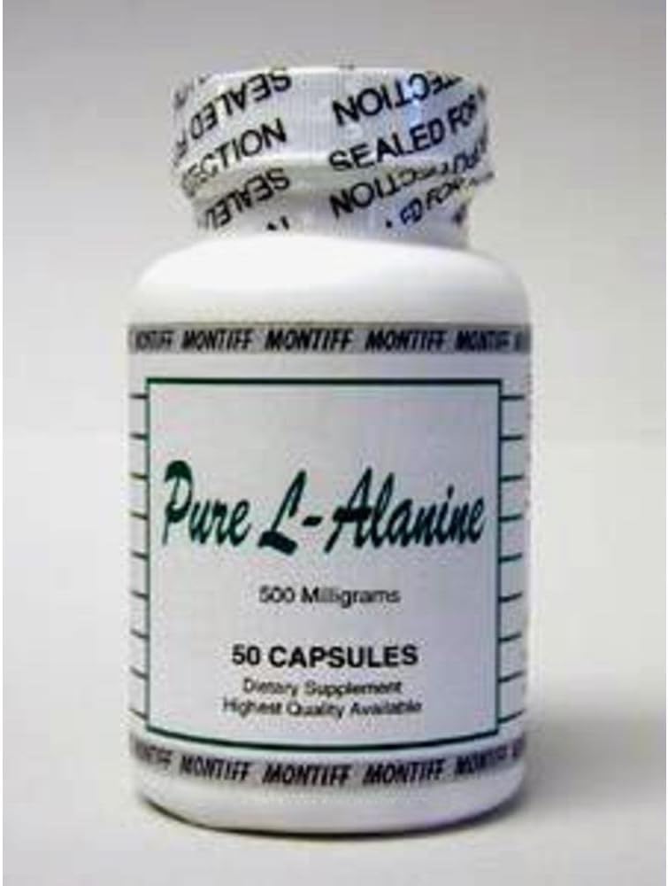 Pure L- Alanine 500 mg 50 caps [Sundhed og skønhed]
