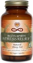 Infinity Stress Relief, Adaptogen Mood Support med Passion Flower, Skullcap, og Kamille, Organisk, Vegan, Ikke GMO, 40 dages forsyning (120 kapsler)