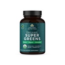 Ancient Nutrition Super Green med Probiotika, Økologisk Superfood tabletter lavet af Spirulina, Chlorella, Moringa, og en resistent Probiotisk, 30 Servere, 90 Greve