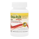 NaturesPlus Hema- Plex Iron - 60 Fast- Actioning Softgels - 85 mg Iron + C-vitamin & Bioflavonoider til sunde røde blodceller - Vegan, Gluten Free - 20 Servere