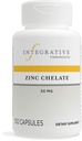 Integrativ terapi Zinkchelat - Antioxidant Support & Sund immunfunktion * - Mineral supplement til mænd og kvinder - Dairy- Free & Gluten- Free - 100 kapsler (100 servere)