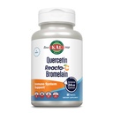 KAL Quercetin Reacta- C Bromelain immunforsvar supplement, 24 timers immunforsvar med bioflavonoider, vitamin C 1000mg og Quercetin 500mg, Vegan, Gluten Free, 60- dag garanti, 30 Serv, 60 tabletter