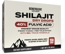 Premium Shilajit Dry Drops - (150 greve, 250mg Hver) Maksimum Potency Pure Shilajit for mænd med 40% Fulvic Acid & 85 + Trace Minerals for Energy, Metabolisme og immunforsvar - Non- GMO & Lavet i USA