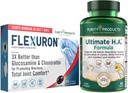 Renhedsprodukter Flexuron Joint Formel + Ultimate HA Flexuron (Krill Oil, lav molekylvægt Hyaluronsyre, Astaxanthin) - Ultimate H.A. (BioCell Collagen, Quercetin, Hyaluronsyre + mere)