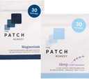 The Patch Remedy Sleep & Recovery Bundle - (60 Patches) Essential Aften Afslapning & Muscle Recovery Kit med søvn lavendel Patch & Magnesium Glycinate Patch