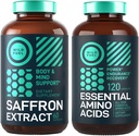 Essential Aminosyre supplement og Pure Saffron Extract Energy and Mood Bundle