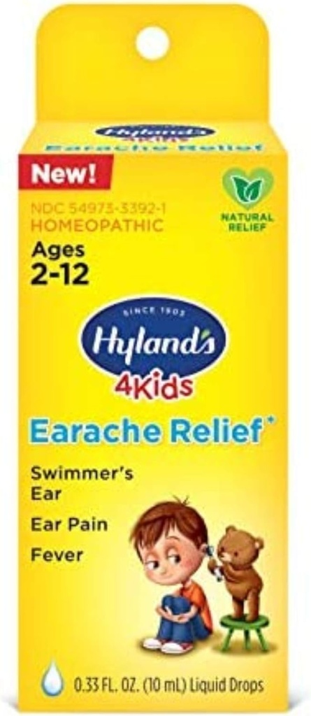 Hylands svømmere Ear Relief, Børn, Udgået 0.33 Fl Oz