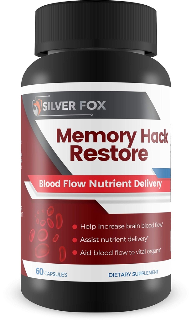 Hukommelse Hack Gendannelse - Hjerne & Krop Blood Flow Nutrient Levering - Hjælp med at levere næringsstoffer til hjernen - Særlig blanding af aminosyrer til at støtte øget blodgennemstrømning næringsstof levering og mandlige funktion