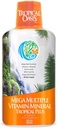 Tropical Oasis Mega Plus - Flydende Multivitamin og mineralsk supplement - omfatter 85 vitaminer og mineraler, 20 Aminosyrer + CoQ10, Grape Seed Extract & Organic Aloe Vera - 32oz, 32 Servering, 33460