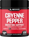Cayenne Pepper Kapsler med Ginger Root, Beet Root, og Black Pepper og mere - 150 Kapsler - 6in1