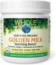Whole Earth & Sea from Natural Factors, Golden Milk Soothing Boost with Turmeric, Ginger & More 4.4 oz Powder